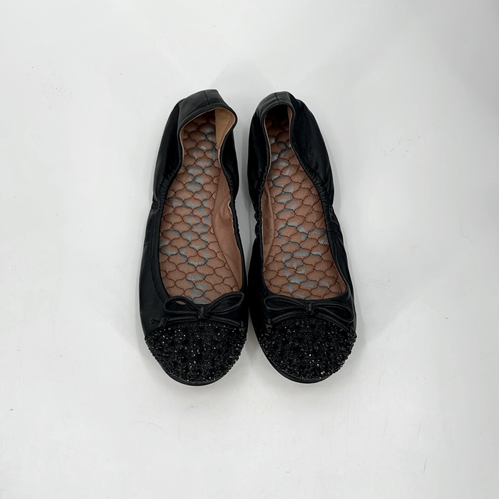 (#9) SAM EDELMAN Beatrix Leather Ballet Flats